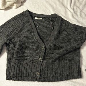 american eagle grey sweater